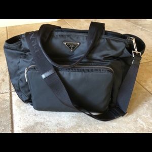 Prada Vela Diaper Bag
